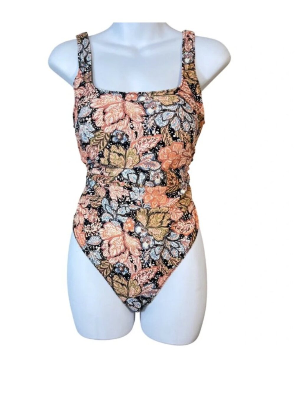 NWT A Pea In The Pod Square Neck Maternity Swimsuit Size Large